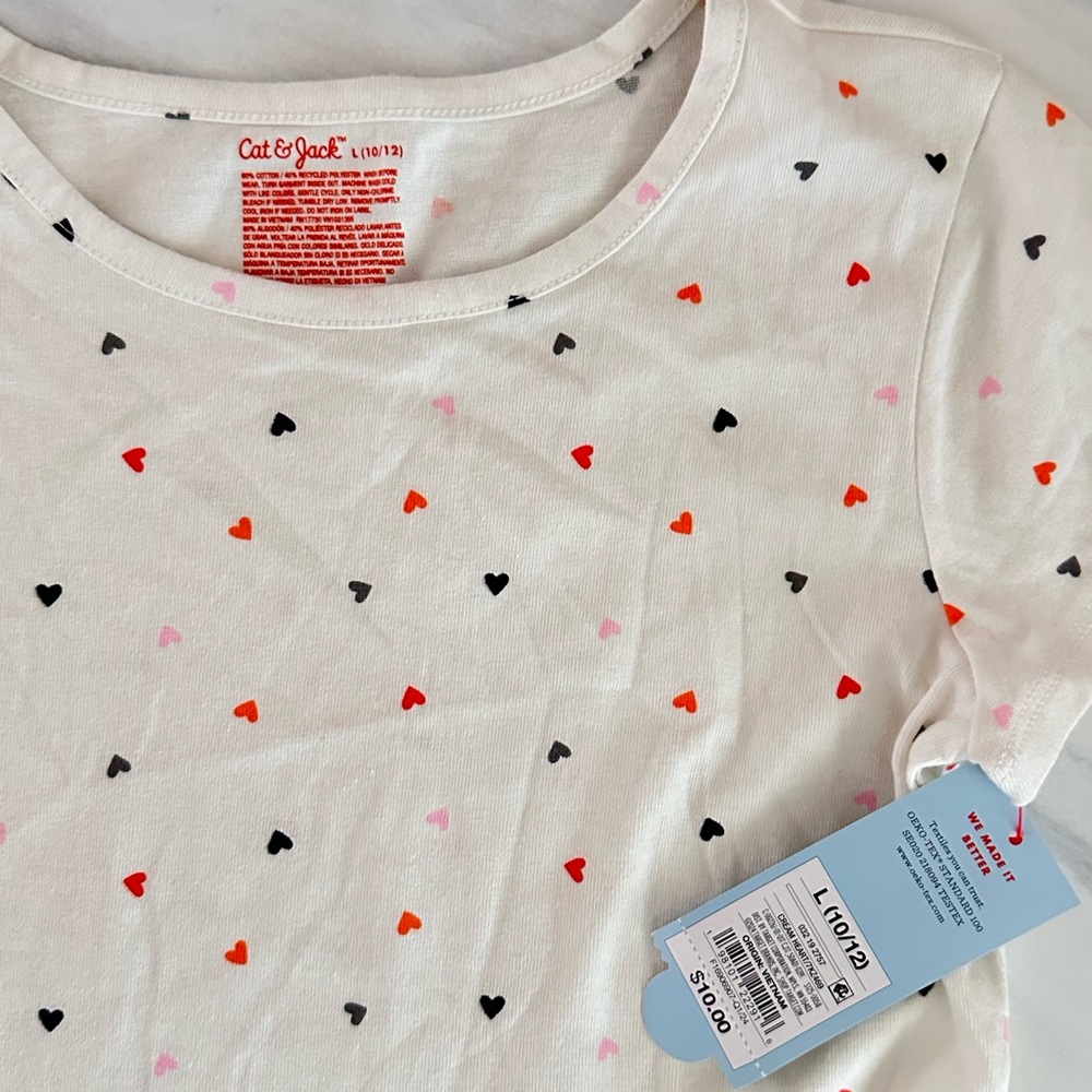Cat & Jack White Pleated Sundress Short Sleeve Casual - Picture 2 of 2